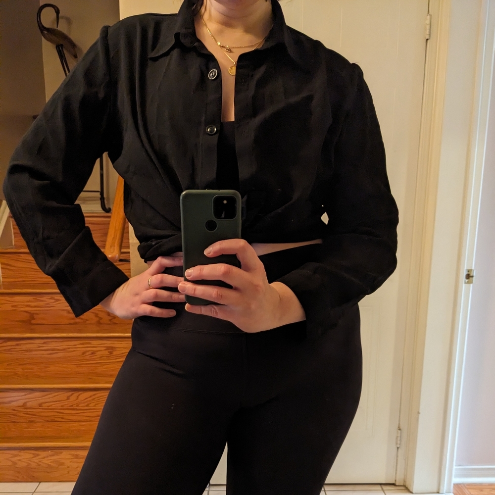Vintage Black blouse